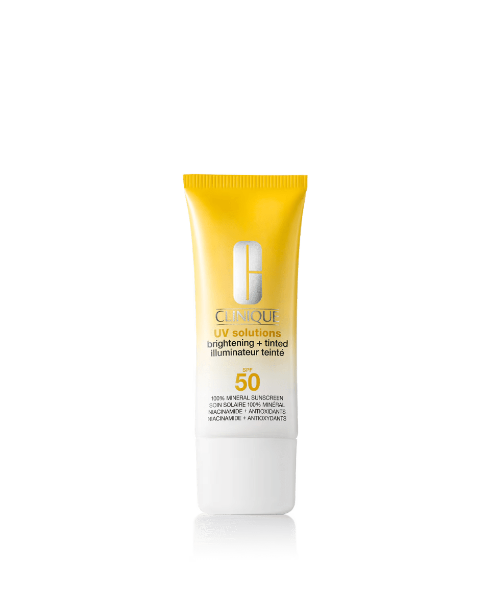 UV Solutions Brightening + Tinted Sunscreen SPF 50 - Light - RUTHERFORD & Co