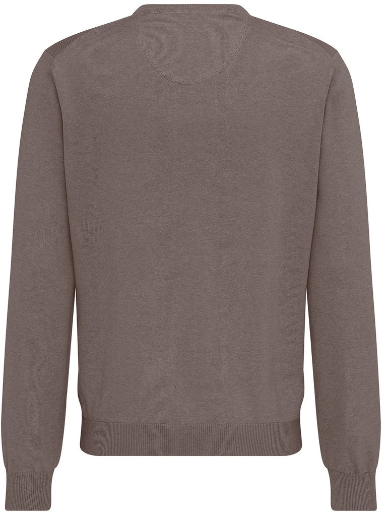V-Neck, Earth - RUTHERFORD & Co