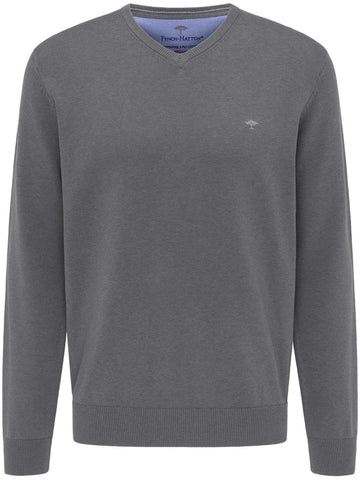 V-Neck, Steel - RUTHERFORD & Co