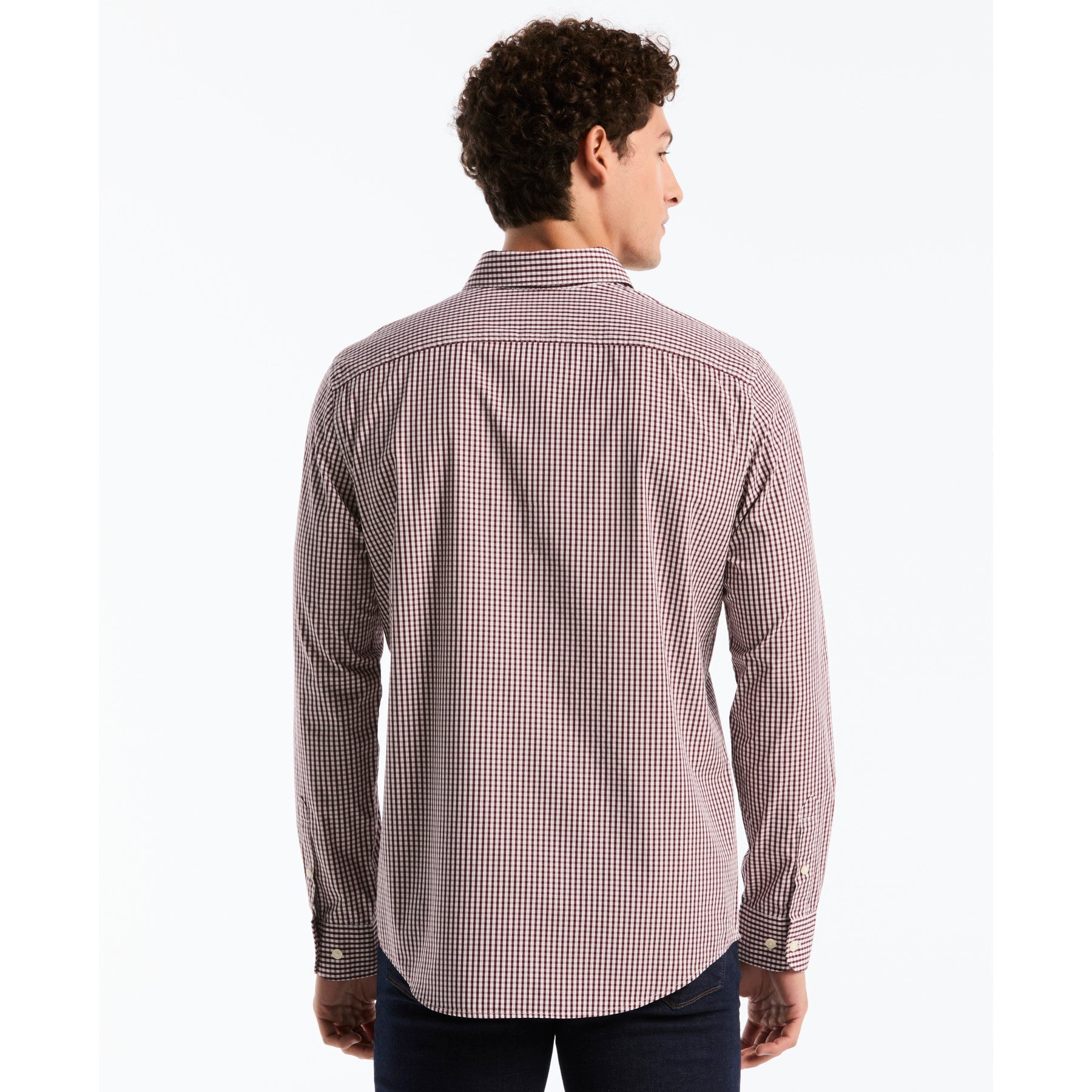 Gingham Shirt In Port Royale