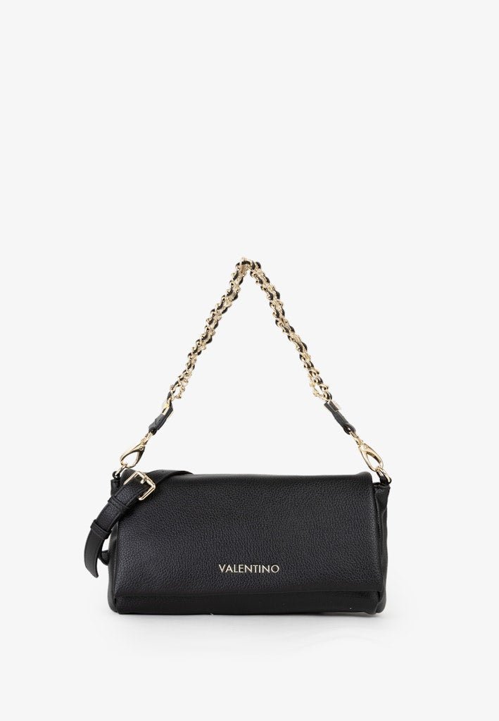 Valentino Lena Flap Bag - Black - RUTHERFORD & Co