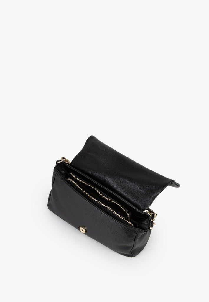 Valentino Lena Flap Bag - Black - RUTHERFORD & Co
