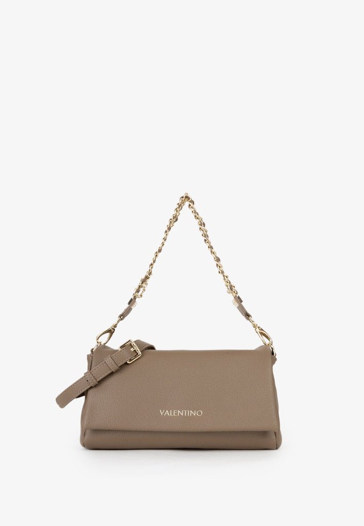 Valentino Lena Flap Bag - Taupe - RUTHERFORD & Co