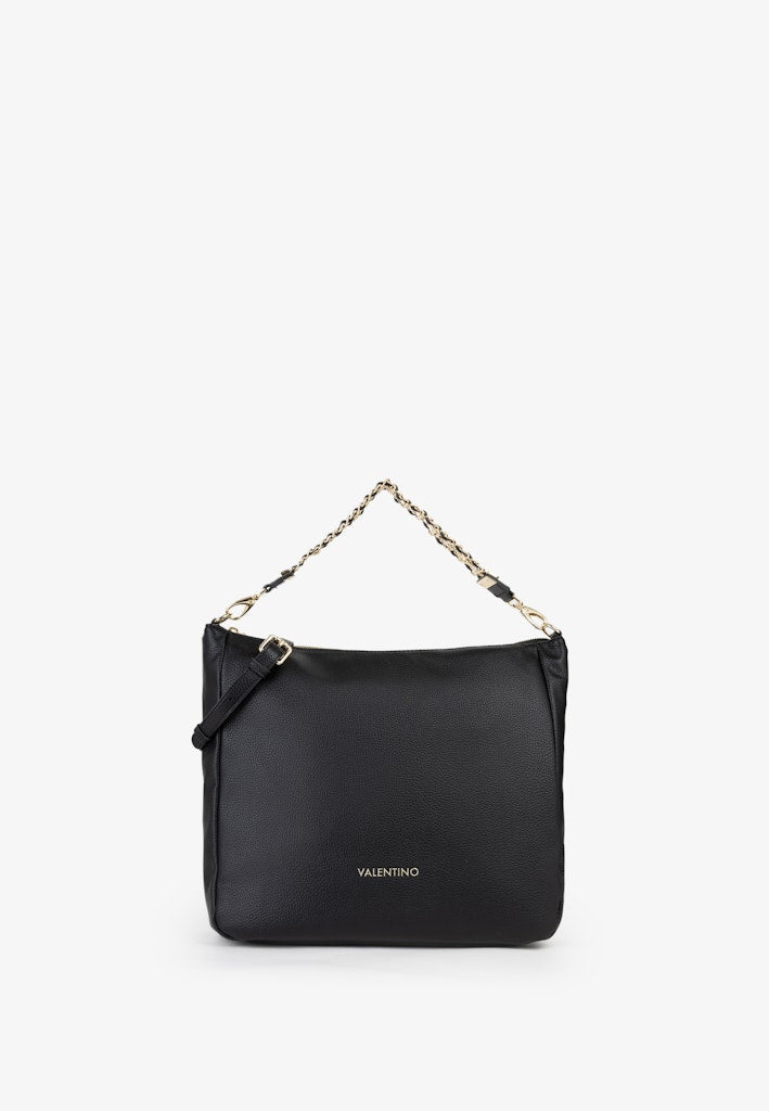 Valentino Lena Large Hobo Bag - Black - RUTHERFORD & Co