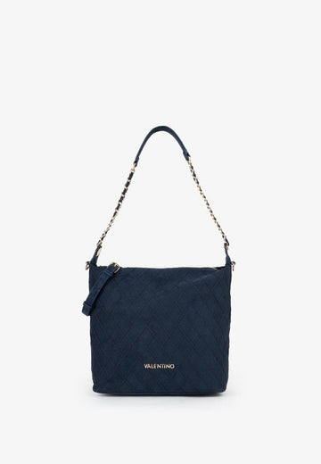 Valentino Makena Shoulder Bag - Blue - RUTHERFORD & Co