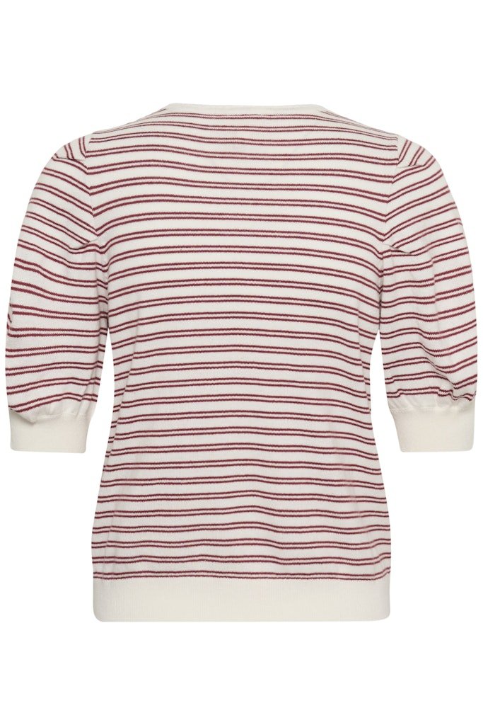 VaraianPW Pullover - Burnt Russet Stripe - RUTHERFORD & Co