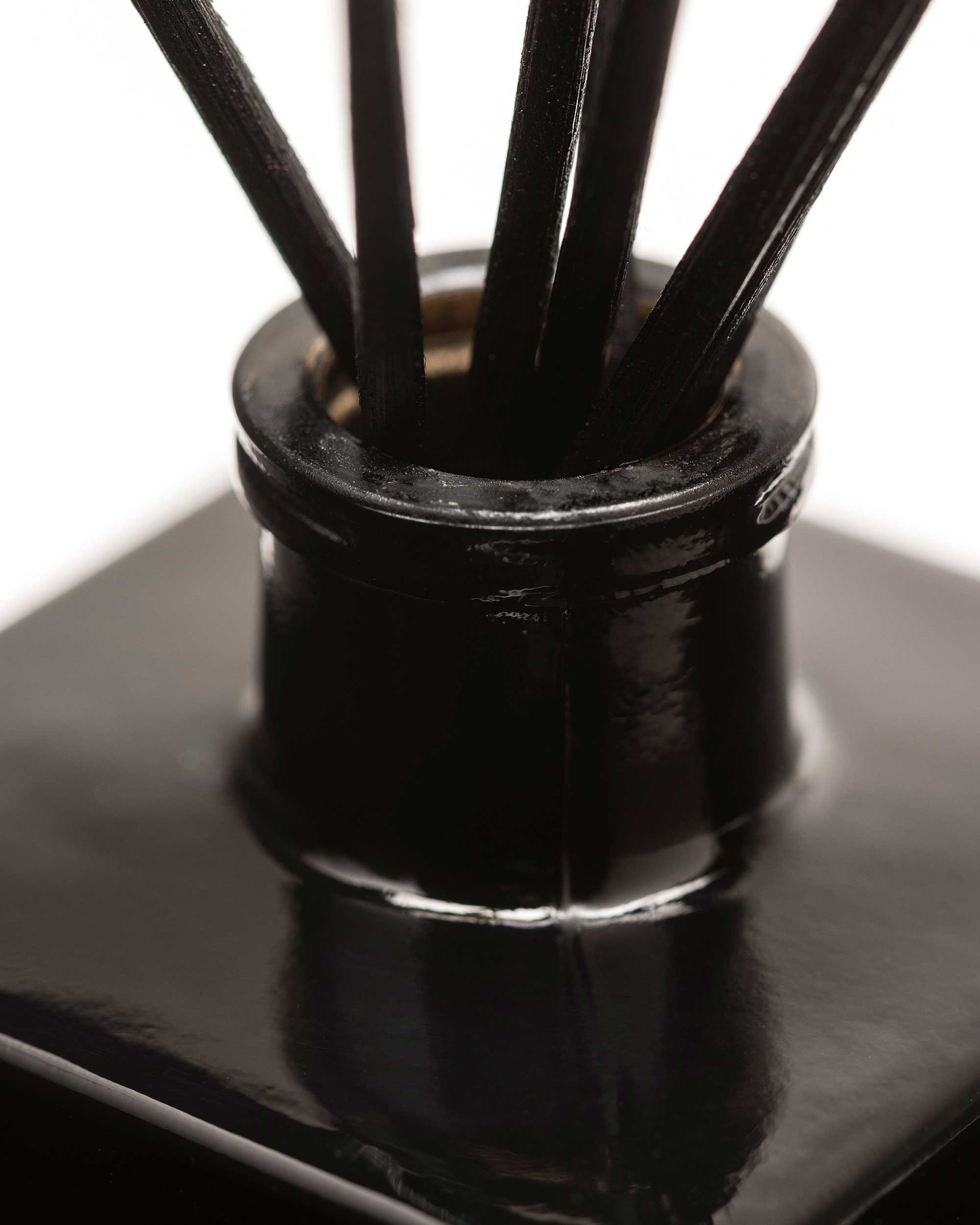 Premium Reed Diffuser 100ml - Basil & Mandarin - Black