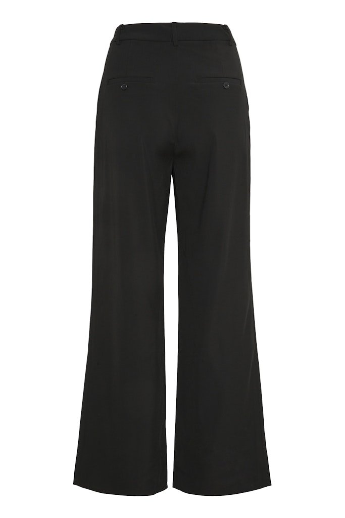 VeannaPW Pa Trousers - Black - RUTHERFORD & Co