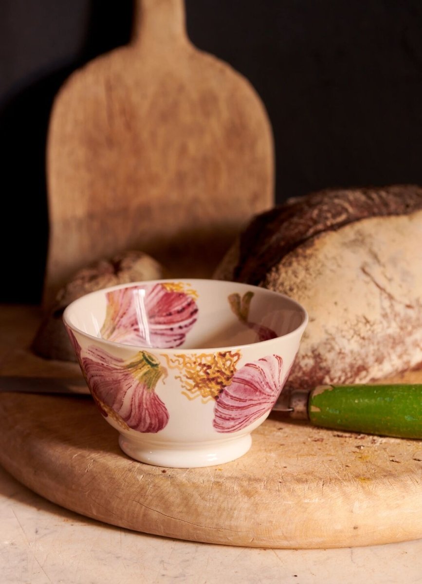 Vegetable Garden Garlic Small Old Bowl - RUTHERFORD & Co