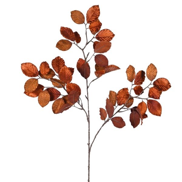 Velvet Beech Leaves Spray - RUTHERFORD & Co