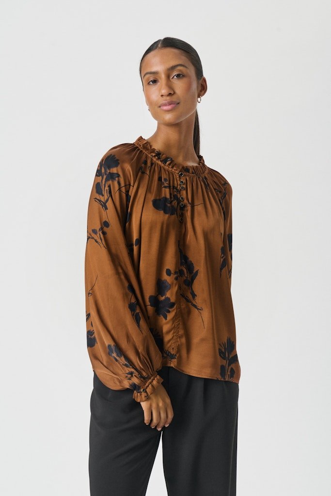 VenessaPW Bl Blouse - Sorrel Horse Shadow Branch - RUTHERFORD & Co