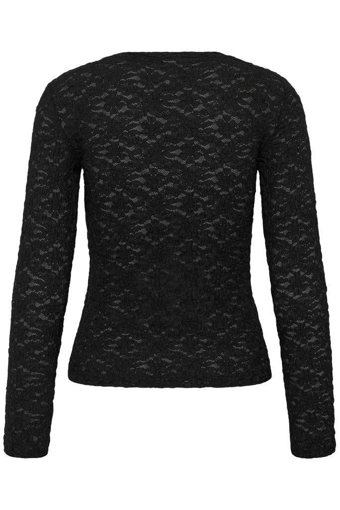 VenetiaPW T-Shirt - Black - RUTHERFORD & Co