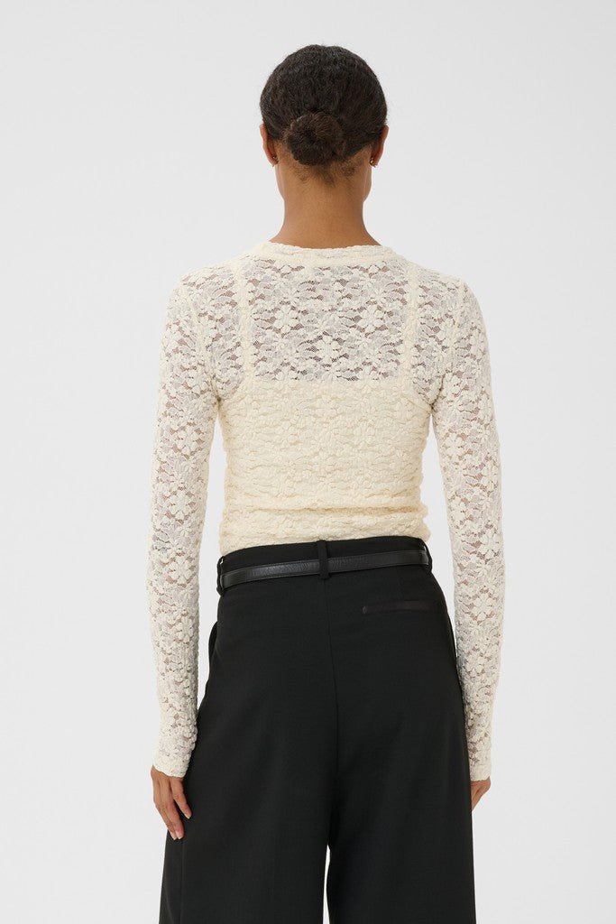 VenetiaPW T-Shirt - Eggnog - RUTHERFORD & Co