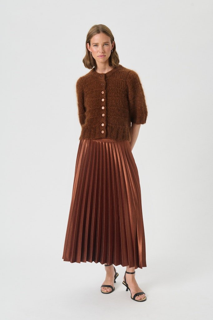 VernonaPW Ca Cardigan - Sorrel Horse - RUTHERFORD & Co
