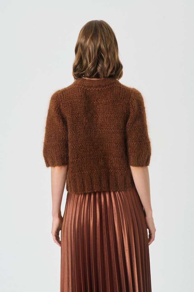 VernonaPW Ca Cardigan - Sorrel Horse - RUTHERFORD & Co
