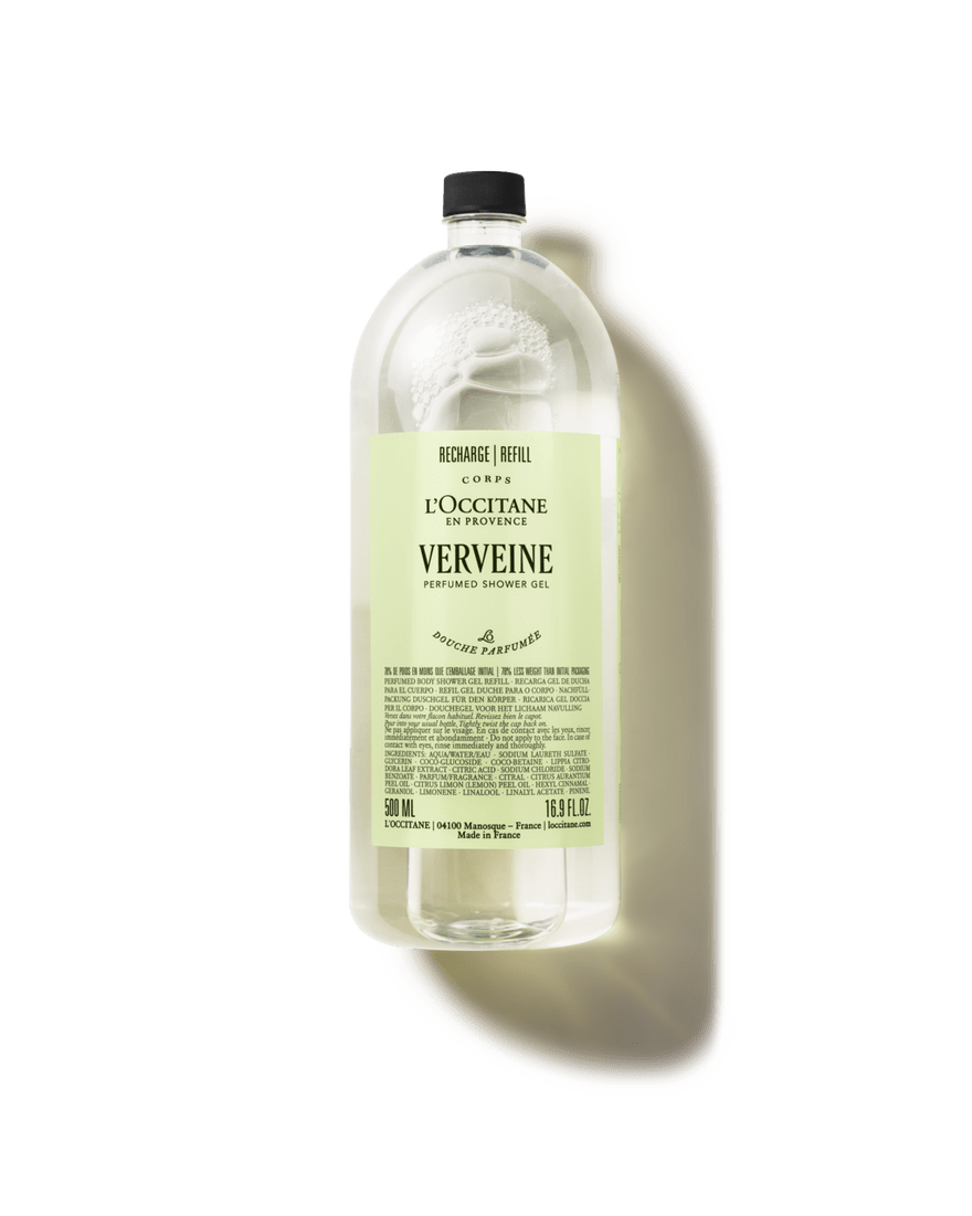Verveine (Verbena) Perfumed Shower Gel Refill 500ml - RUTHERFORD & Co