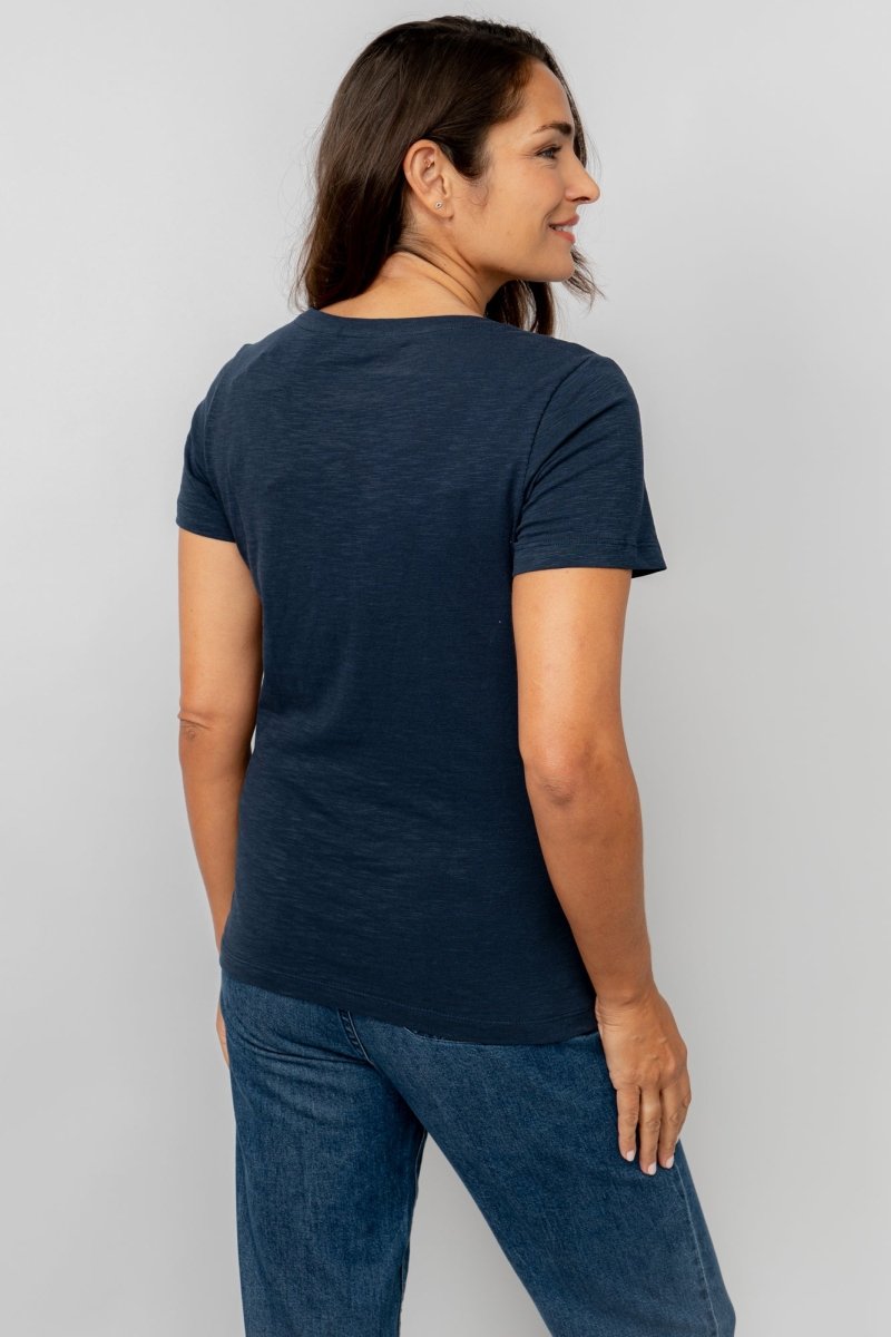 Victoria Organic Cotton T-shirt - RUTHERFORD & Co