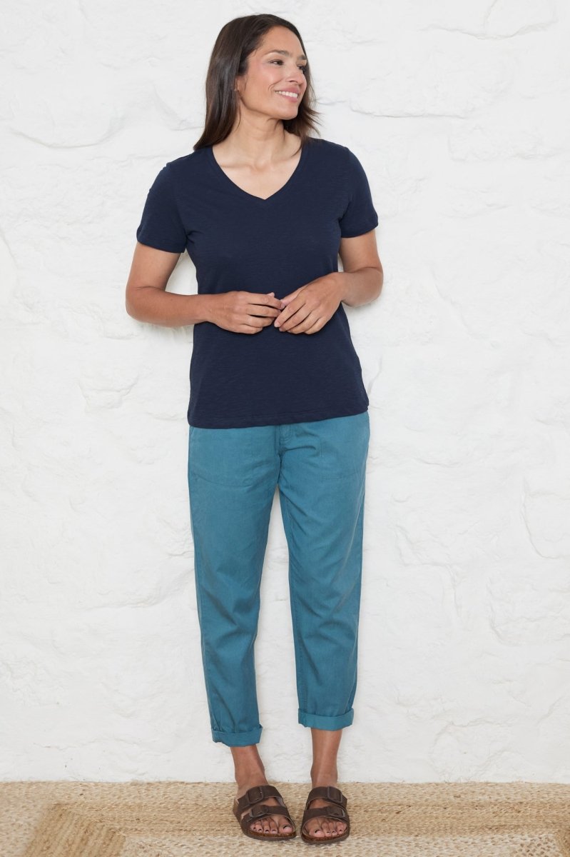 Victoria Organic Cotton T-shirt - RUTHERFORD & Co