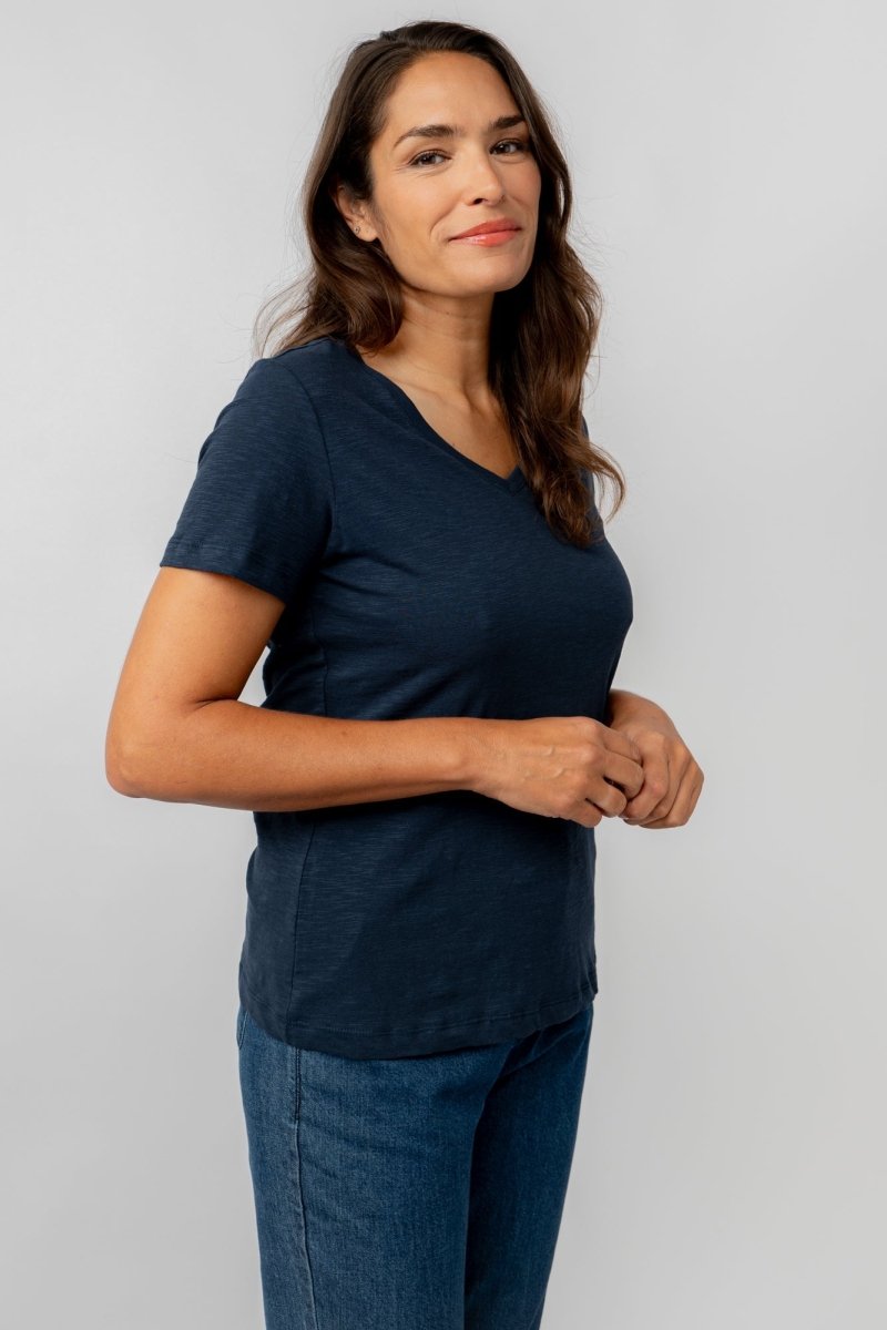 Victoria Organic Cotton T-shirt - RUTHERFORD & Co