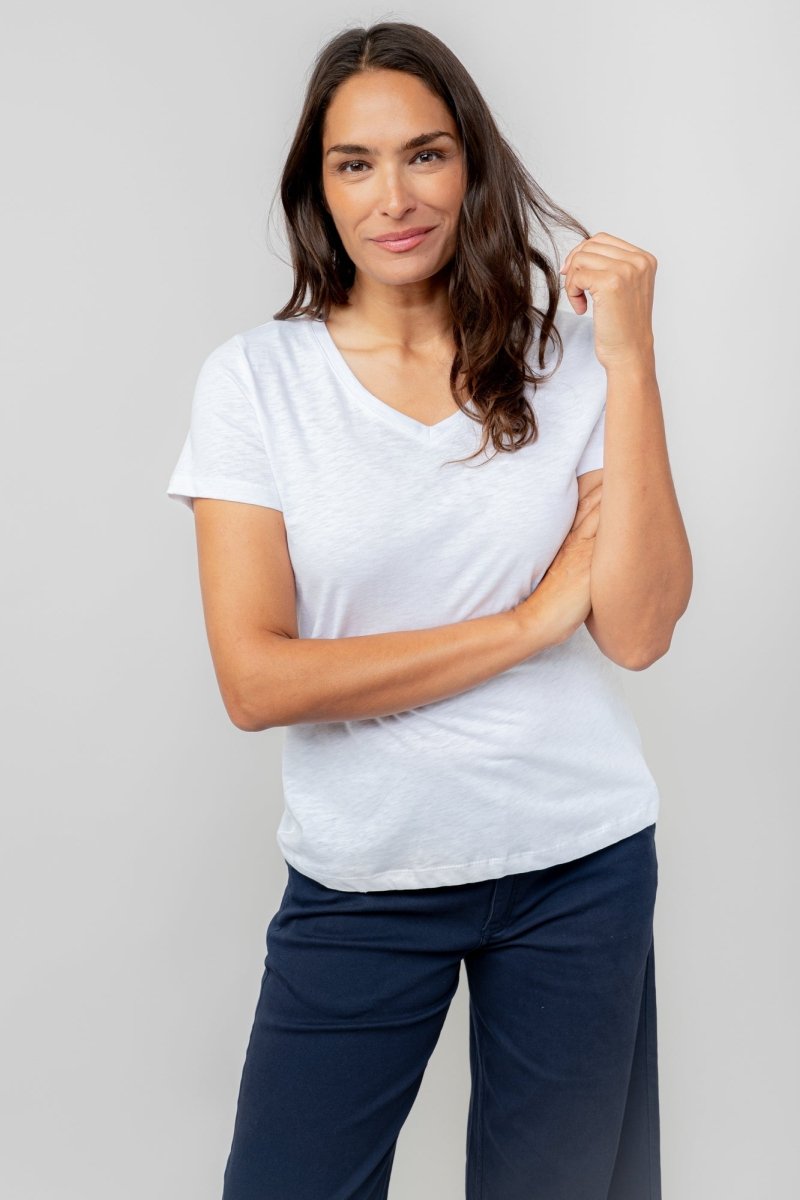 Victoria Organic Cotton T-shirt - RUTHERFORD & Co