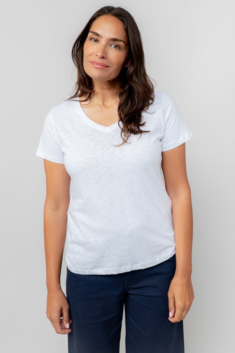 Victoria Organic Cotton T-shirt - RUTHERFORD & Co