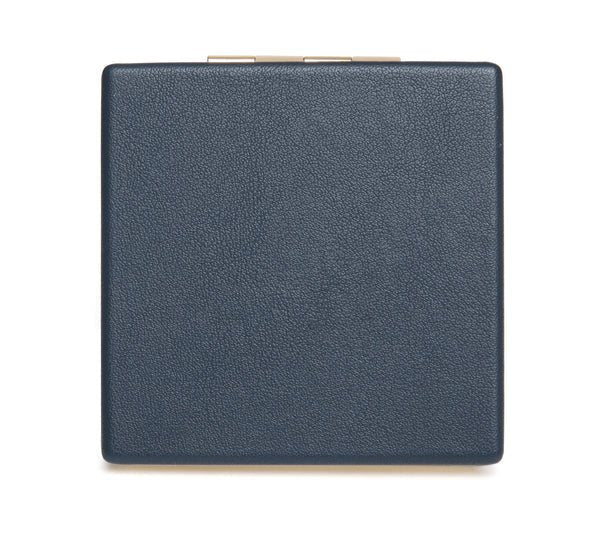 Vienna Mirror Compact/Navy - RUTHERFORD & Co