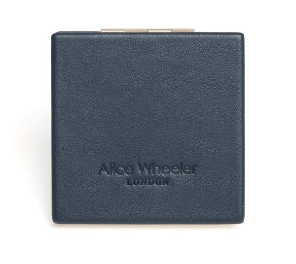 Vienna Mirror Compact/Navy - RUTHERFORD & Co