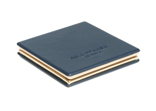 Vienna Mirror Compact/Navy - RUTHERFORD & Co