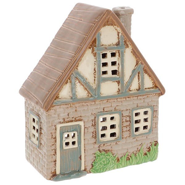 Village Pottery Garden Tudor House Tealight - RUTHERFORD & Co