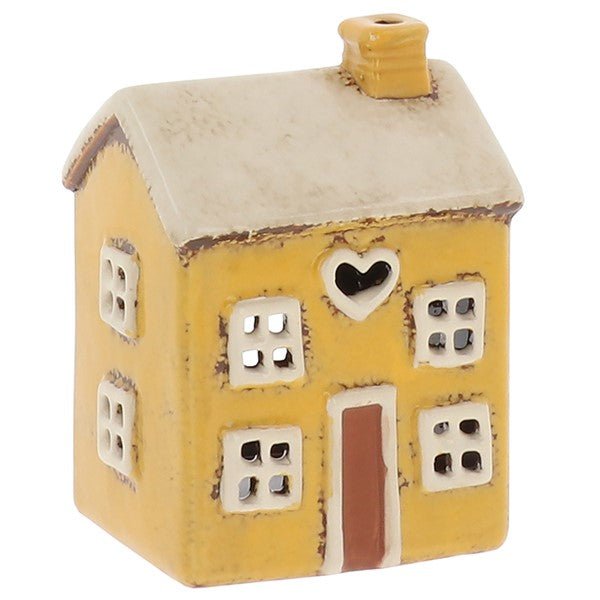 Village Pottery Mini Heart House Yellow - RUTHERFORD & Co