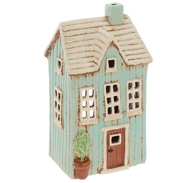 Village Pottery Panel House Tealight - RUTHERFORD & Co