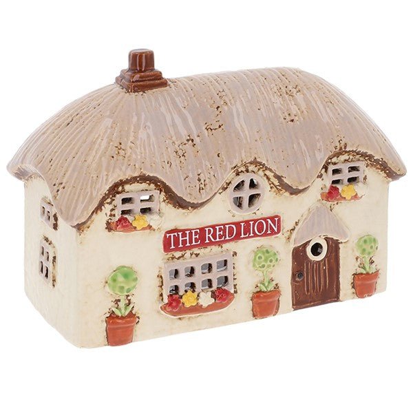 Village Pottery Red Lion Pub Tealight - RUTHERFORD & Co