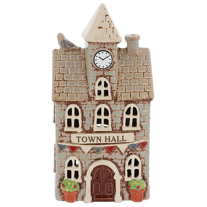 Village Pottery Town Hall Tealight - RUTHERFORD & Co