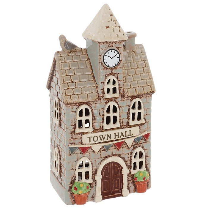 Village Pottery Town Hall Tealight - RUTHERFORD & Co