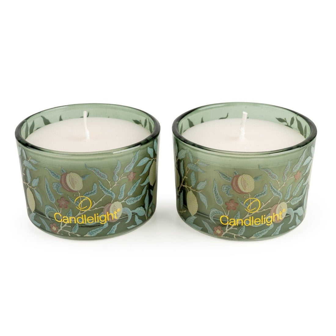 Vintage Fruits Glass Candles in Box - Set of 2 - RUTHERFORD & Co