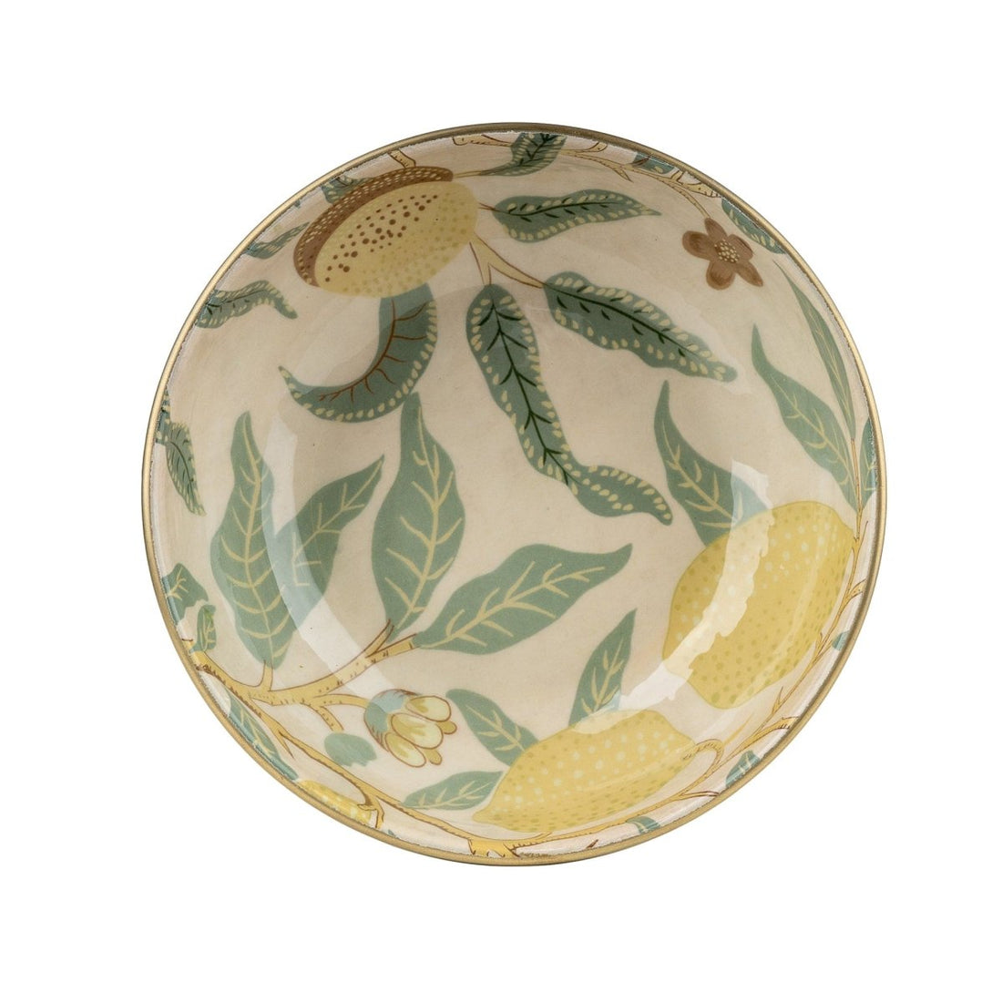 Vintage Fruits Metal Bowl 20cm - RUTHERFORD & Co