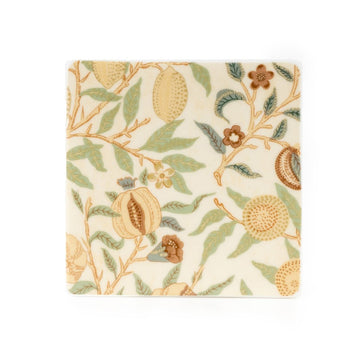 Vintage Fruits Square Ceramic Coasters - Set of 4 - RUTHERFORD & Co