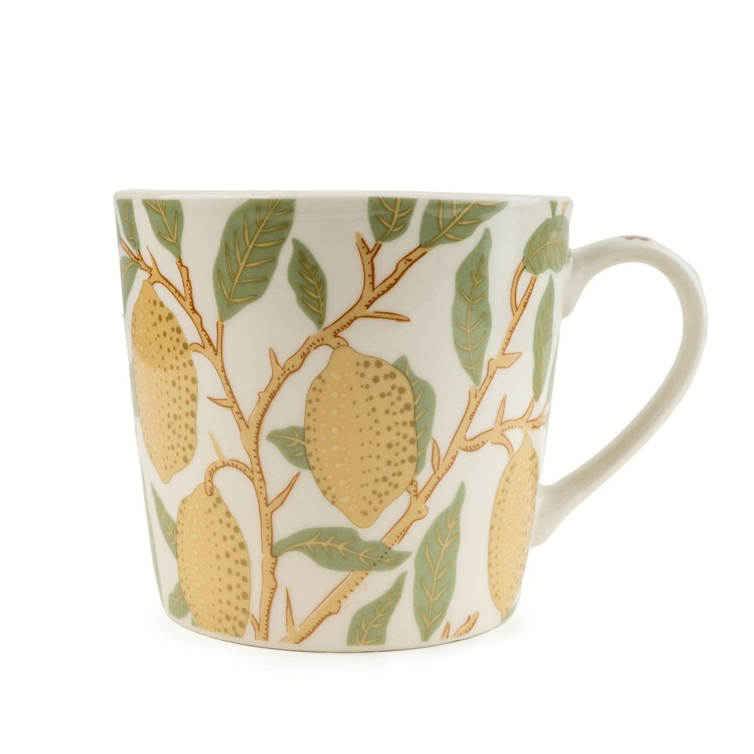 Vintage Fruits Wide Mug - RUTHERFORD & Co
