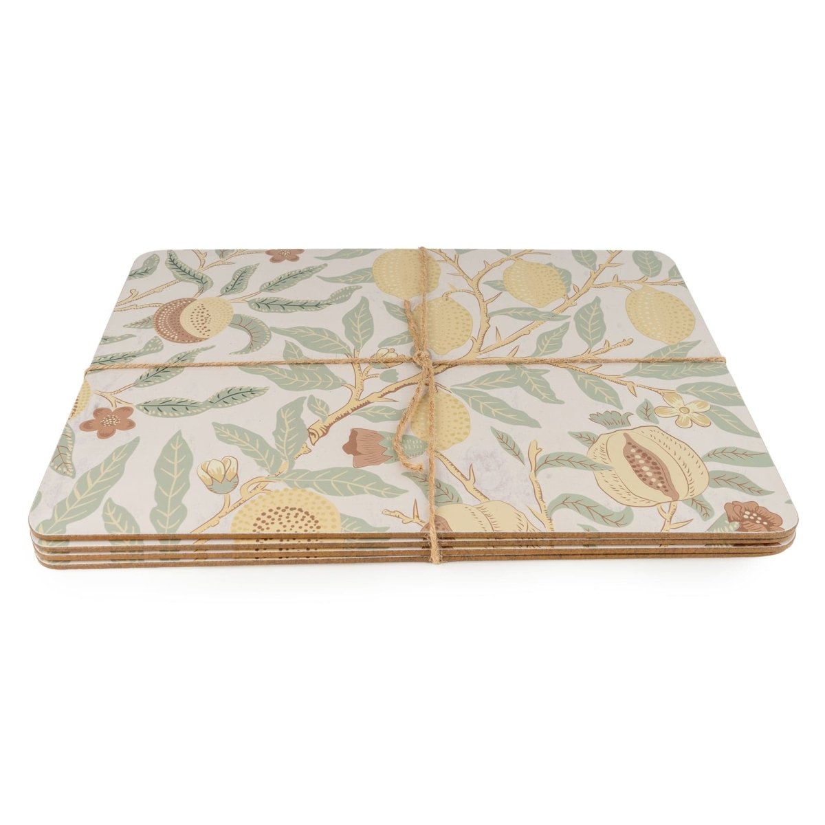 Vintage Fruits Wooden Placemats - Set of 4 - RUTHERFORD & Co