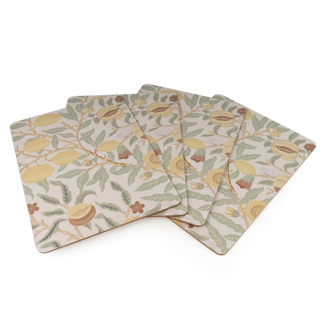 Vintage Fruits Wooden Placemats - Set of 4 - RUTHERFORD & Co
