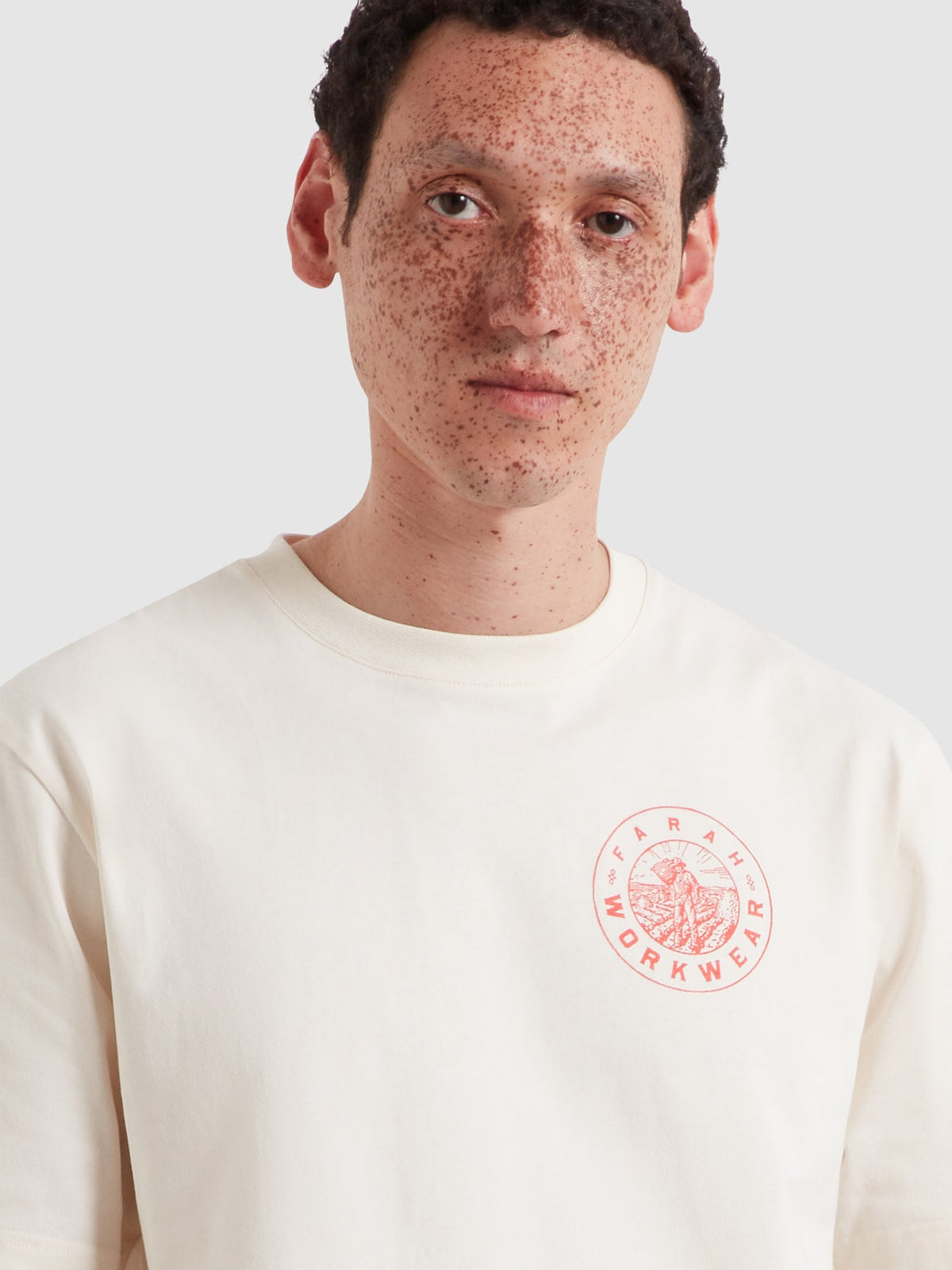 Haise Graphic T-Shirt In Ecru