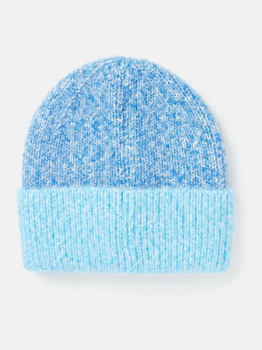 Wanderer Blue Knitted Beanie Hat - RUTHERFORD & Co