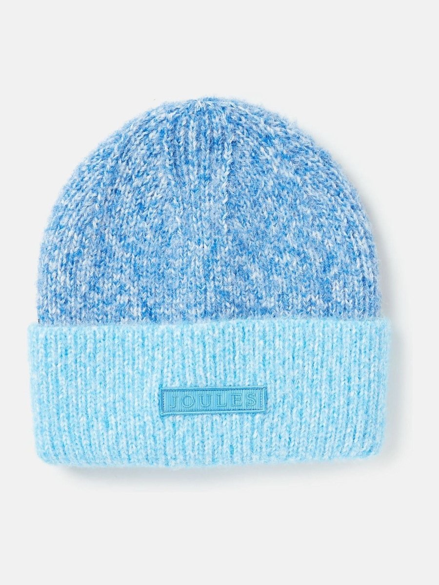 Wanderer Blue Knitted Beanie Hat - RUTHERFORD & Co