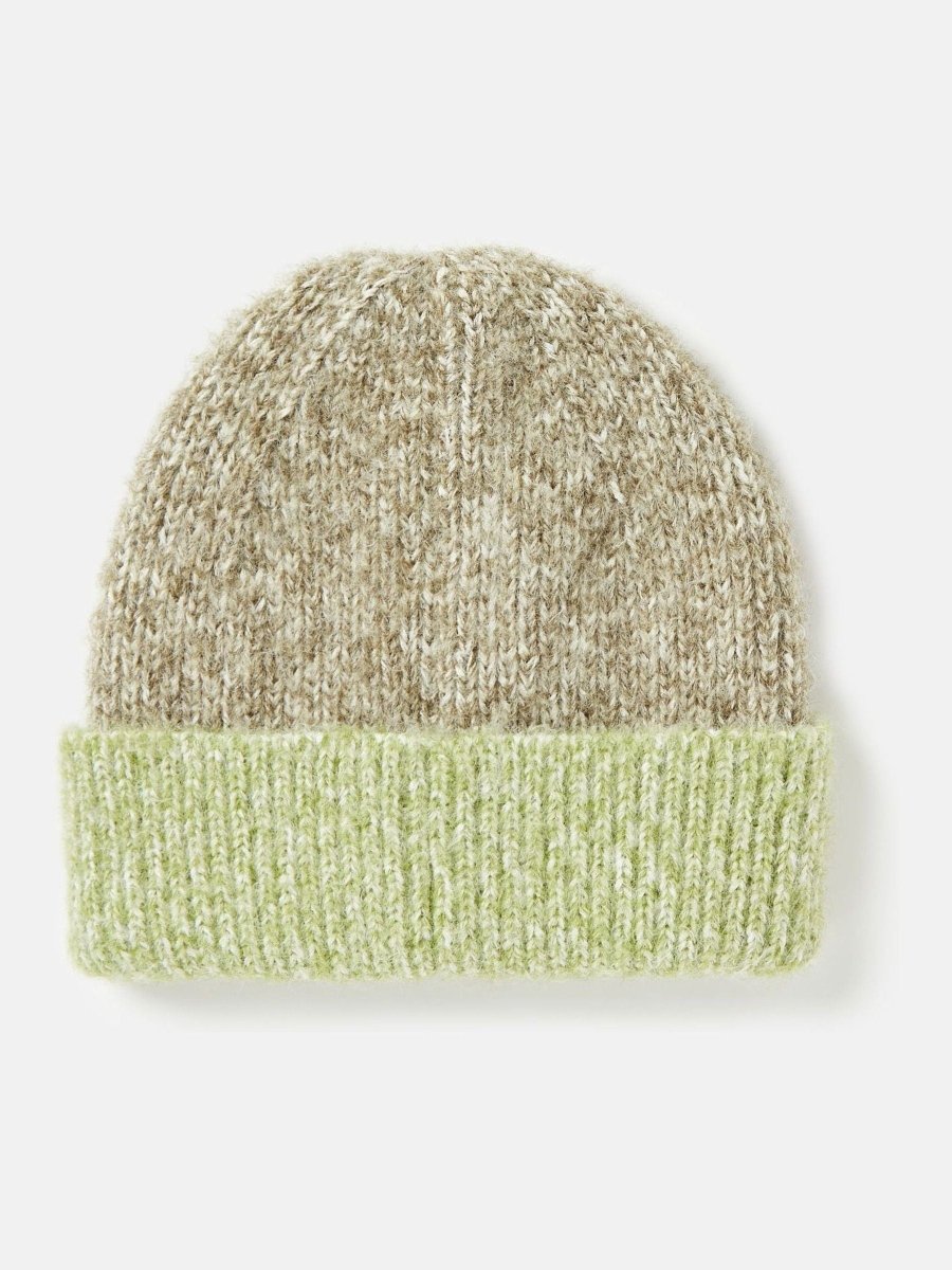 Wanderer Green Knitted Beanie Hat - RUTHERFORD & Co