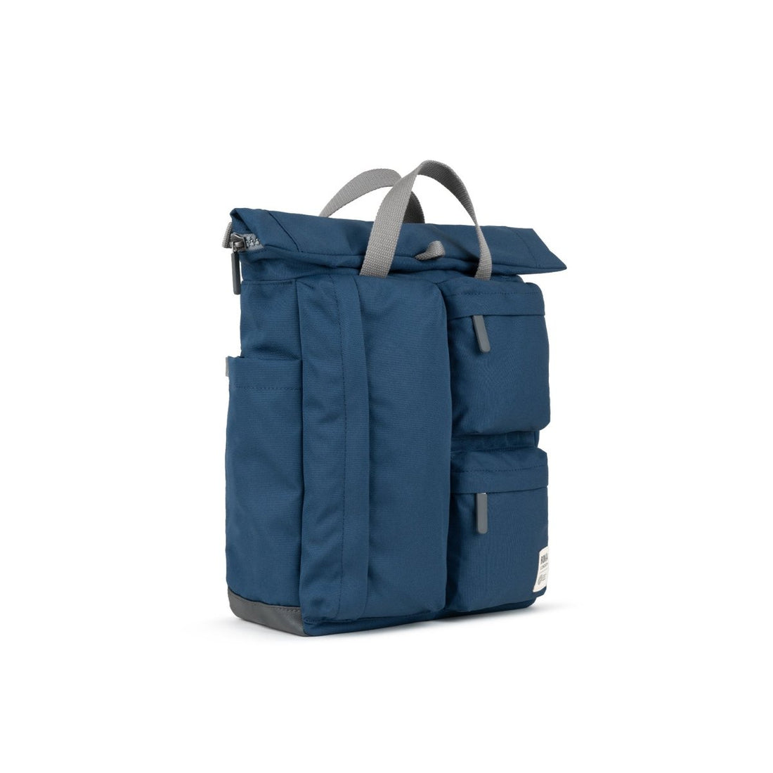Waterhouse Multipocket Backpack Medium Recycled Canvas - Deep Blue - RUTHERFORD & Co
