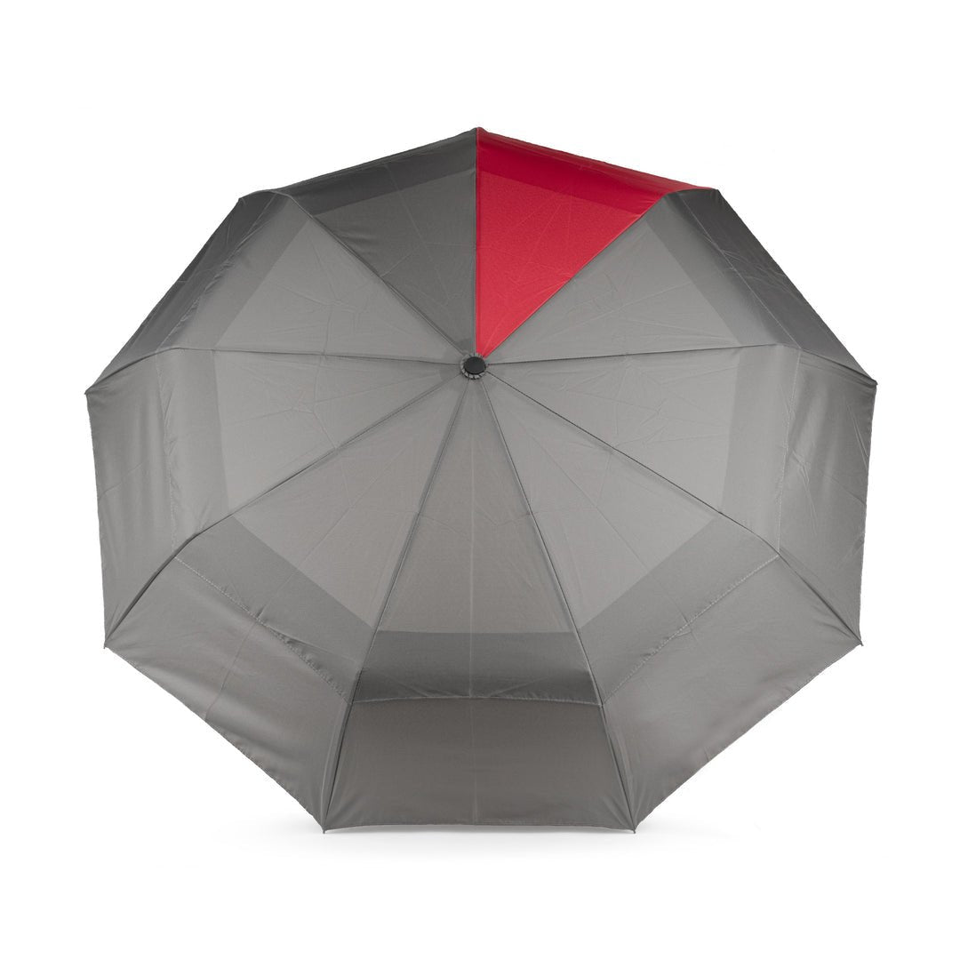 WATERLOO GRAPHITE / CRANBERRY RECYCLED NYLON - RUTHERFORD & Co