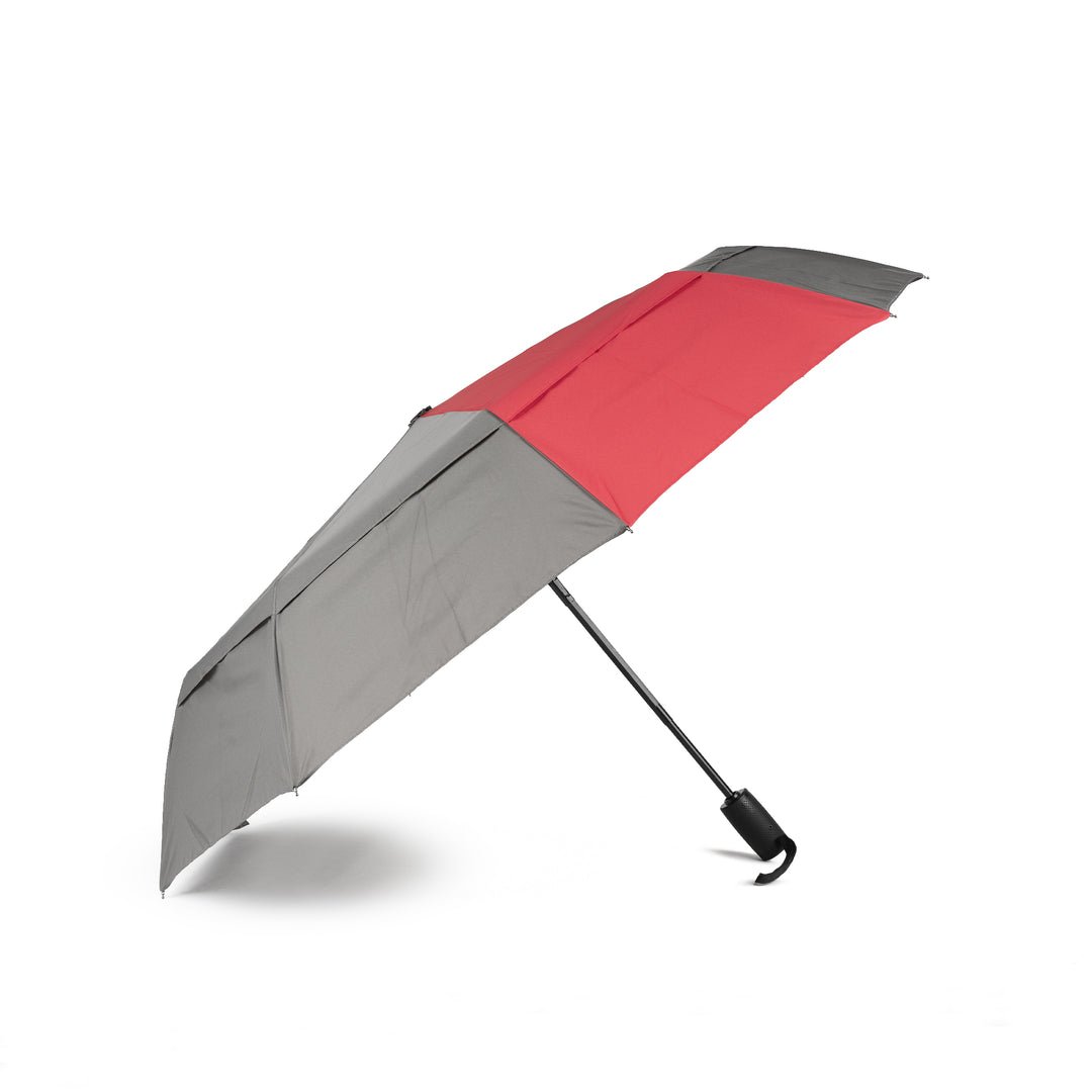 WATERLOO GRAPHITE / CRANBERRY RECYCLED NYLON - RUTHERFORD & Co
