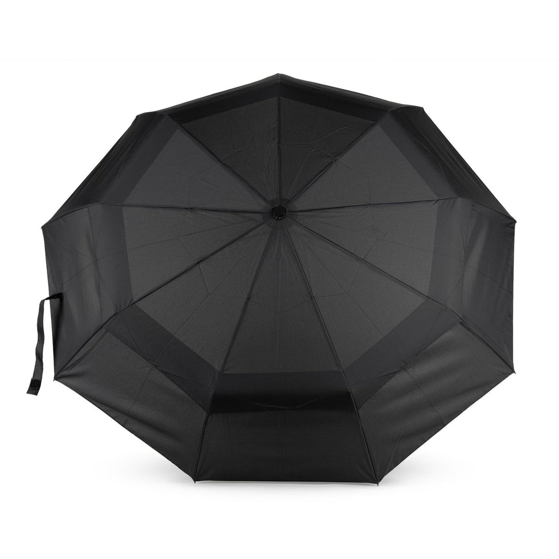 Waterloo Umbrella Medium Recycled Nylon - Black - RUTHERFORD & Co
