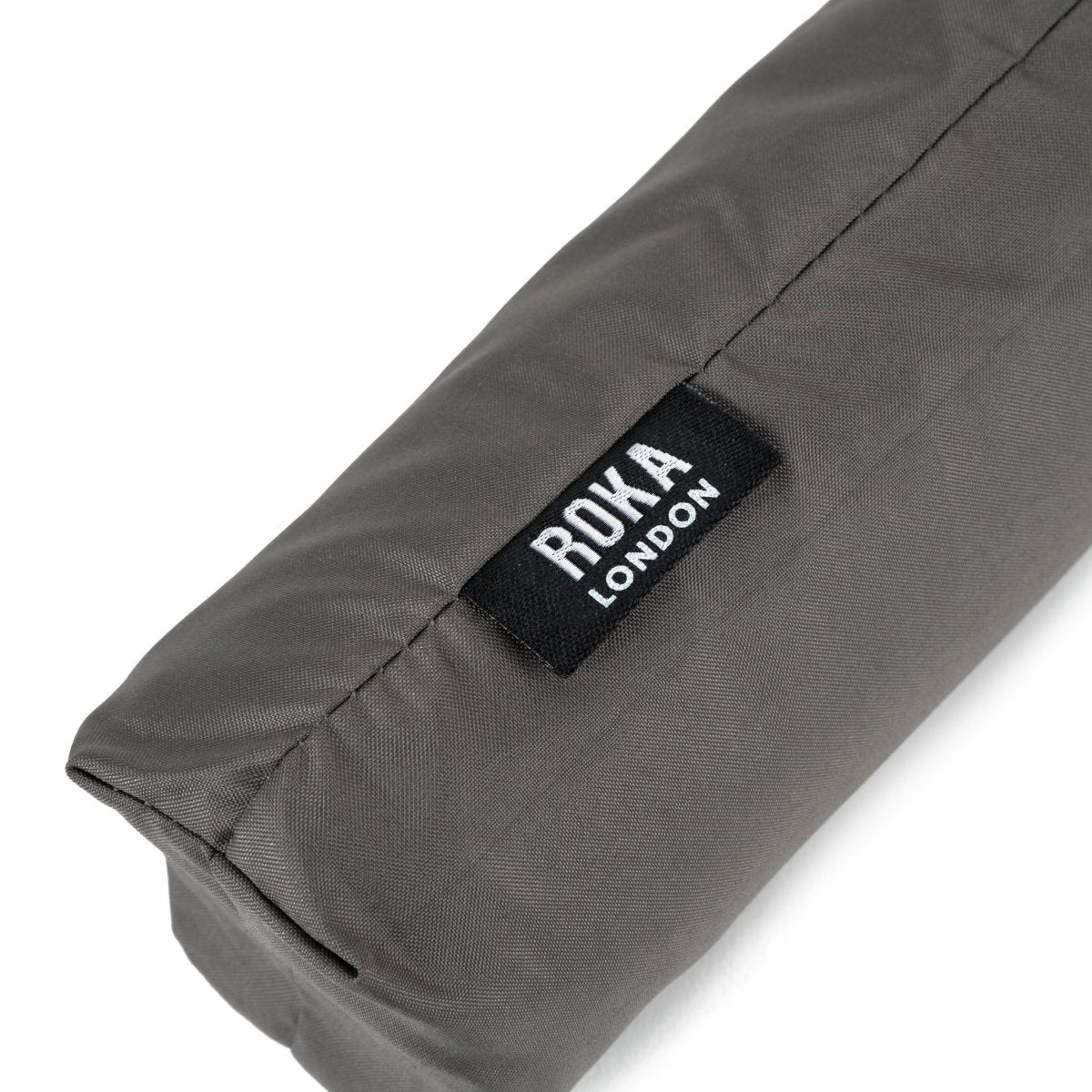 Waterloo Umbrella Medium Recycled Nylon - Graphite - RUTHERFORD & Co