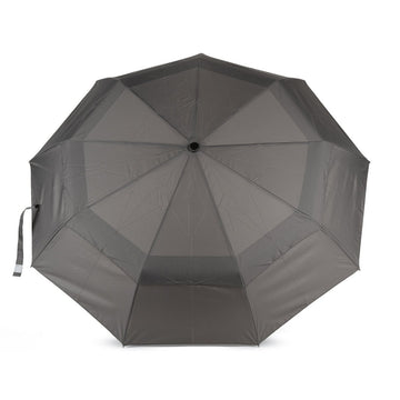 Waterloo Umbrella Medium Recycled Nylon - Graphite - RUTHERFORD & Co